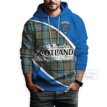 Walkinshaw Family Crest Tartan Hoodie Celebrate Saint Andrew's Day in Style - Tartan Vibes Clothing
