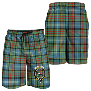 Walkinshaw Tartan Mens Shorts with Family Crest - Tartan Vibes Clothing