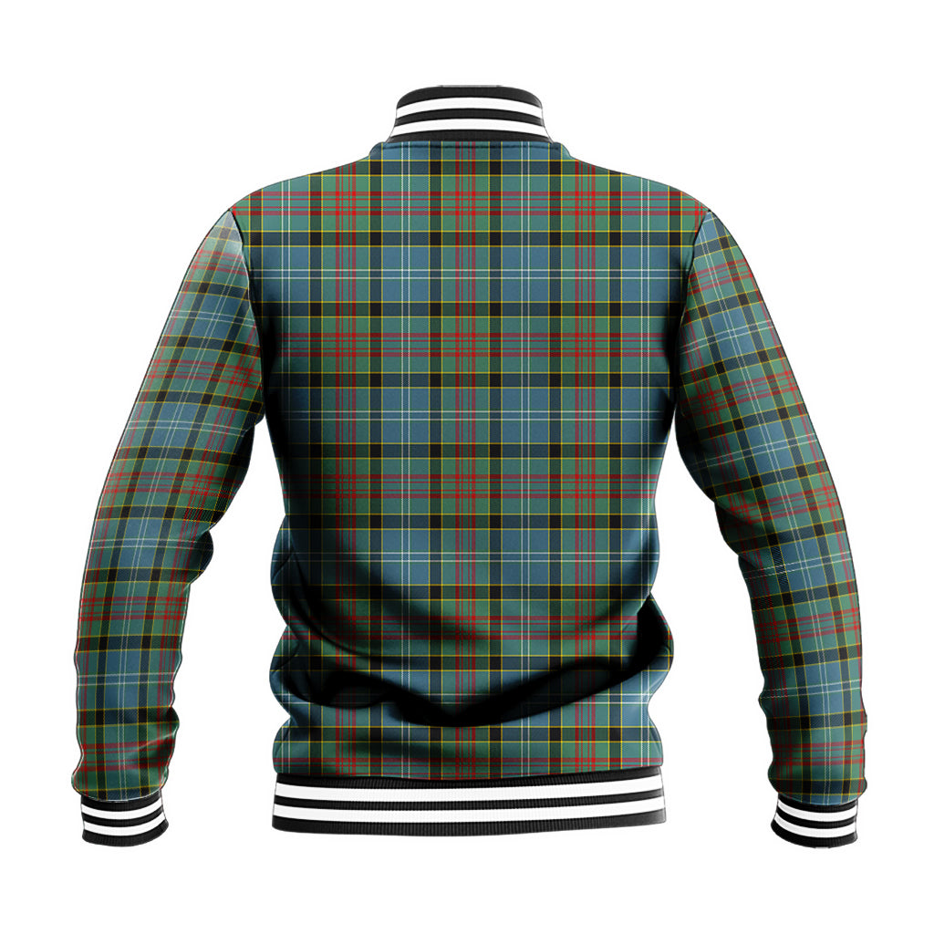 Walkinshaw Tartan Baseball Jacket with Family Crest - Tartan Vibes Clothing