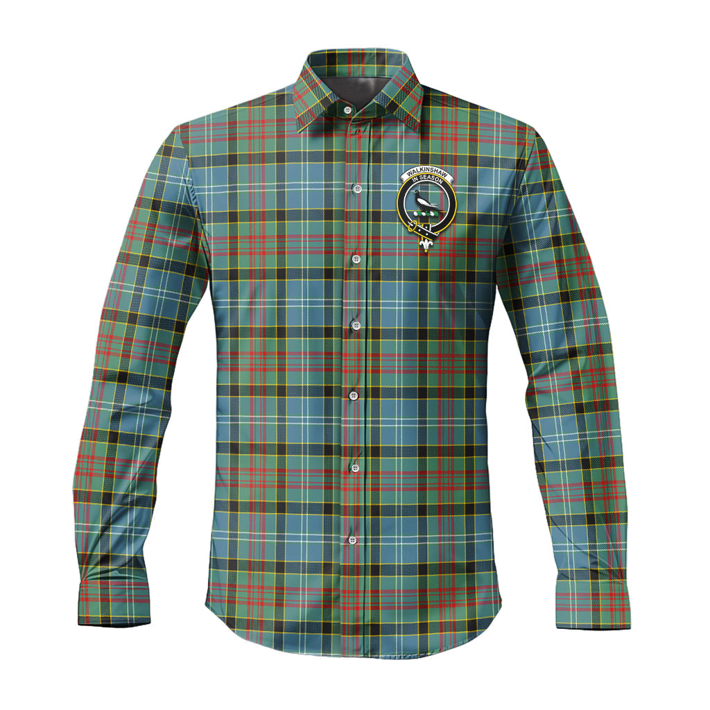 walkinshaw-tartan-long-sleeve-button-up-shirt-with-family-crest