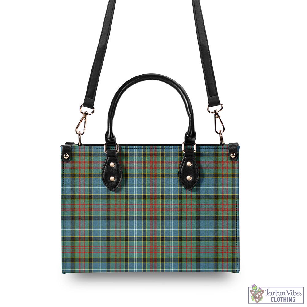 Walkinshaw Tartan Luxury Leather Handbags - Tartan Vibes Clothing