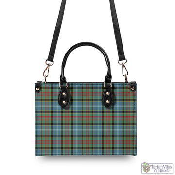 Walkinshaw Tartan Luxury Leather Handbags - Tartan Vibes Clothing