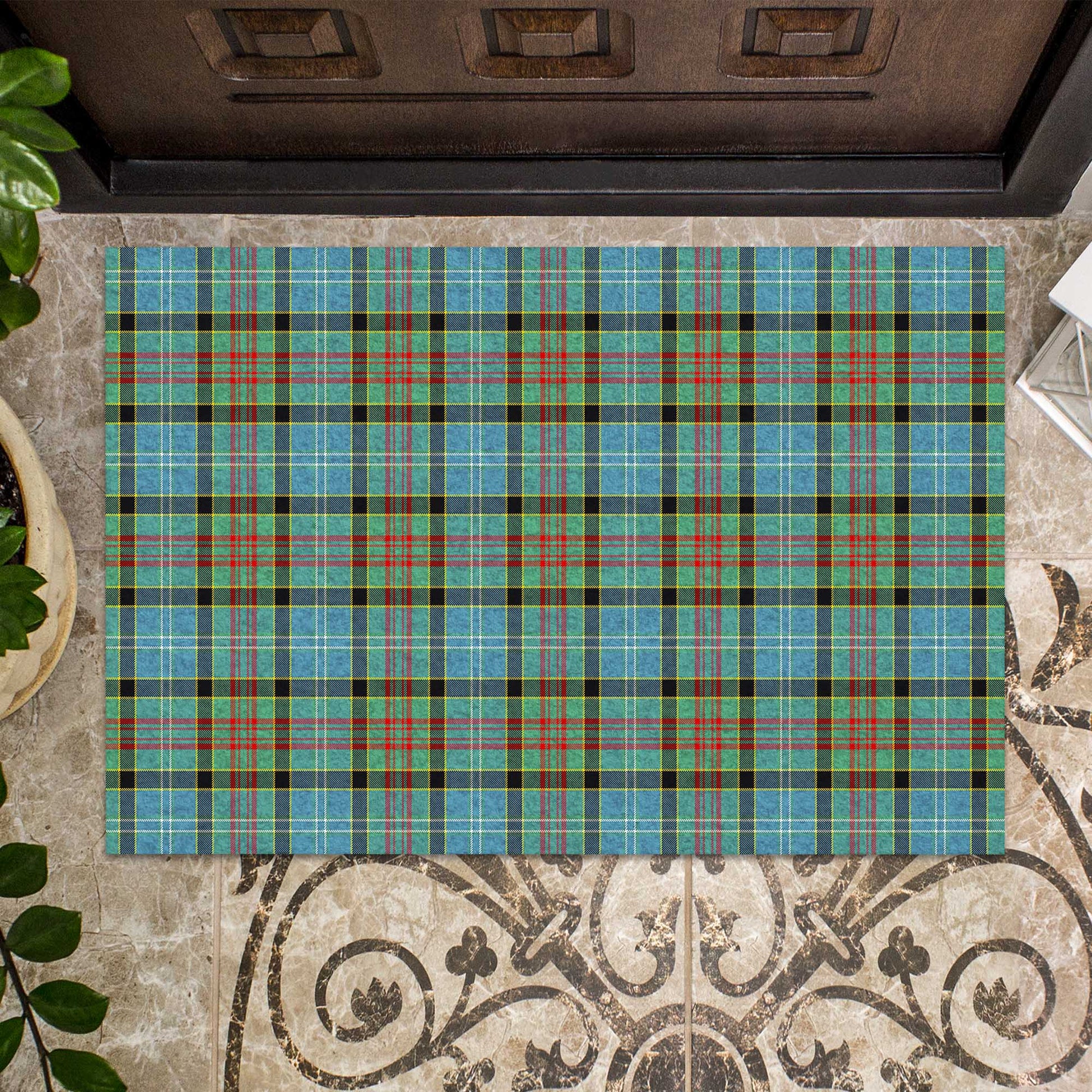 Walkinshaw Tartan Rubber Doormat - Tartan Vibes Clothing