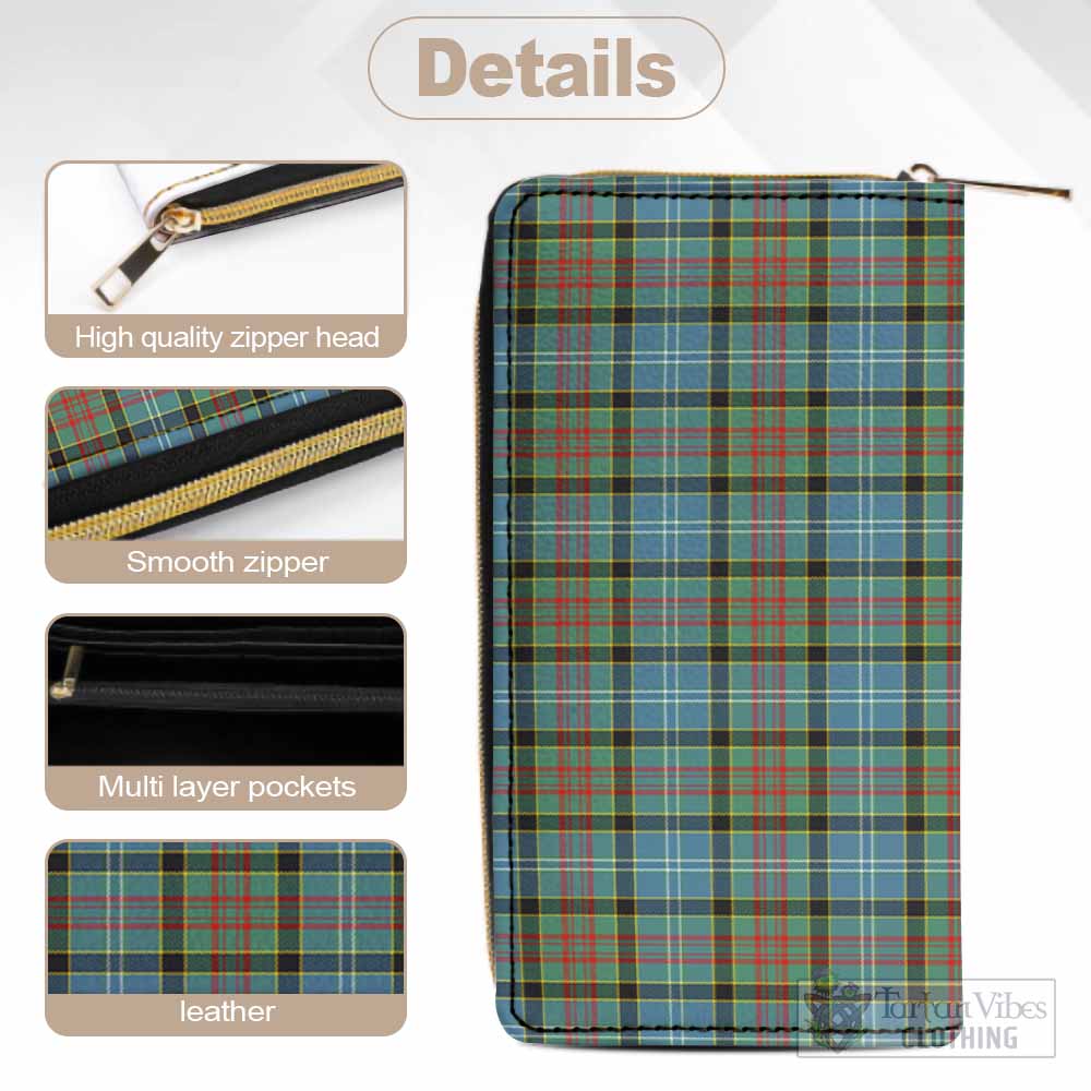 Walkinshaw Tartan Women's Leather Wallet - Tartan Vibes Clothing