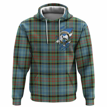 Walkinshaw Clan Crest In Me Tartan Hoodie Scotland Flag Style