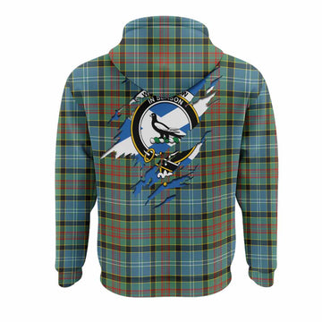Walkinshaw Clan Crest In Me Tartan Hoodie Scotland Flag Style