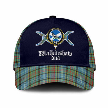 Walkinshaw Clan DNA Tartan Classic Cap Classic Cap Universal Fit - Tartan Vibes Clothing