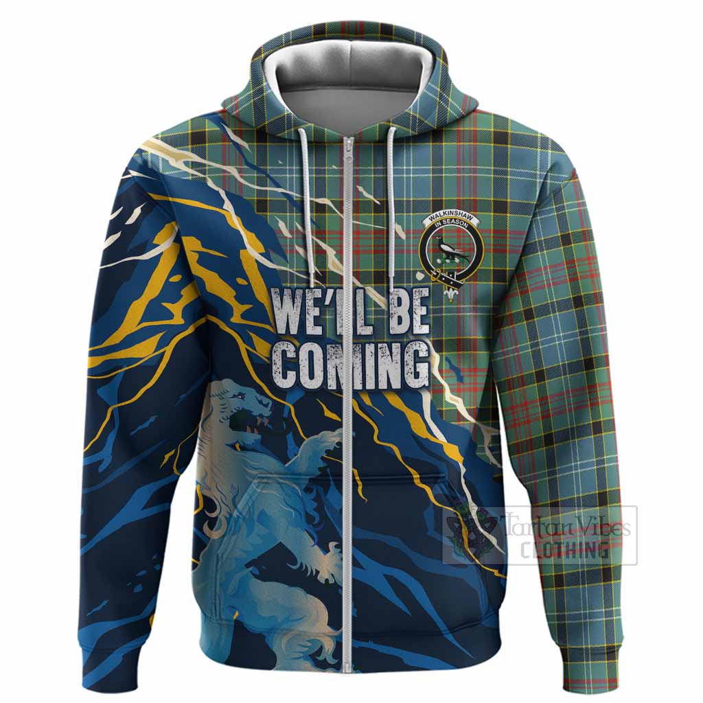 Walkinshaw Scotland Tartan Hoodie WC2026 Football - We'll Be Coming