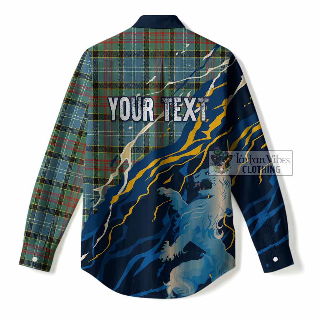 Walkinshaw Scotland Tartan Women Casual Shirt WC2026 Football - We'll Be Coming