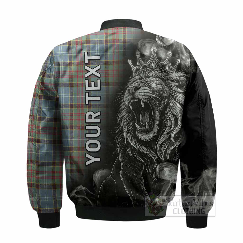 Walkinshaw Tartan Bomber Jacket Roaring Lion Heritage
