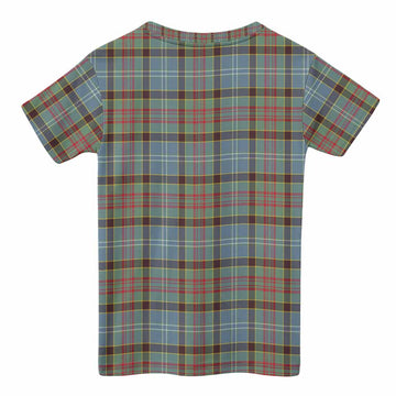 Walkinshaw Tartan Crest Kid T-shirt Ferocious Lion Style