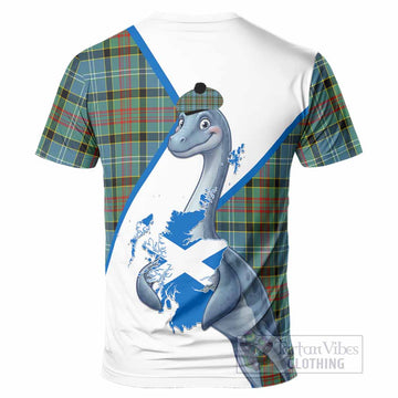 Walkinshaw Tartan Crest Loch Ness Monster T-Shirt Nessie Scottish Map Tha Gradh Agam Air Alba