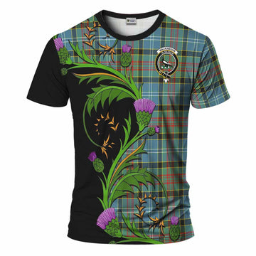 Walkinshaw Tartan Crest T-Shirt Scottish Thistle Pride Heritage Art