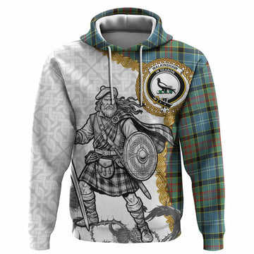 Walkinshaw Tartan Family Crest Hoodie Scottish Highland Warrior Celtic Knot Thistle