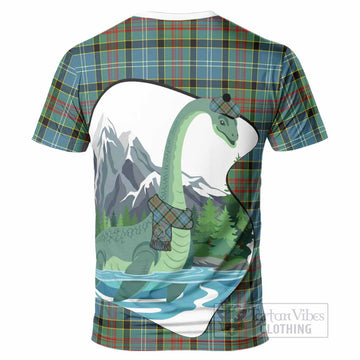 Walkinshaw Tartan Family Crest T-Shirt Nessie Scottish Loch Ness Monster
