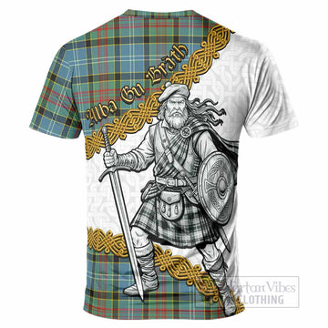 Walkinshaw Tartan Family Crest T-Shirt Scottish Highland Warrior Celtic Alba Gu Brath