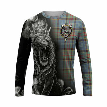 Walkinshaw Tartan Long Sleeve T-Shirt Roaring Lion Heritage