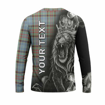 Walkinshaw Tartan Long Sleeve T-Shirt Roaring Lion Heritage