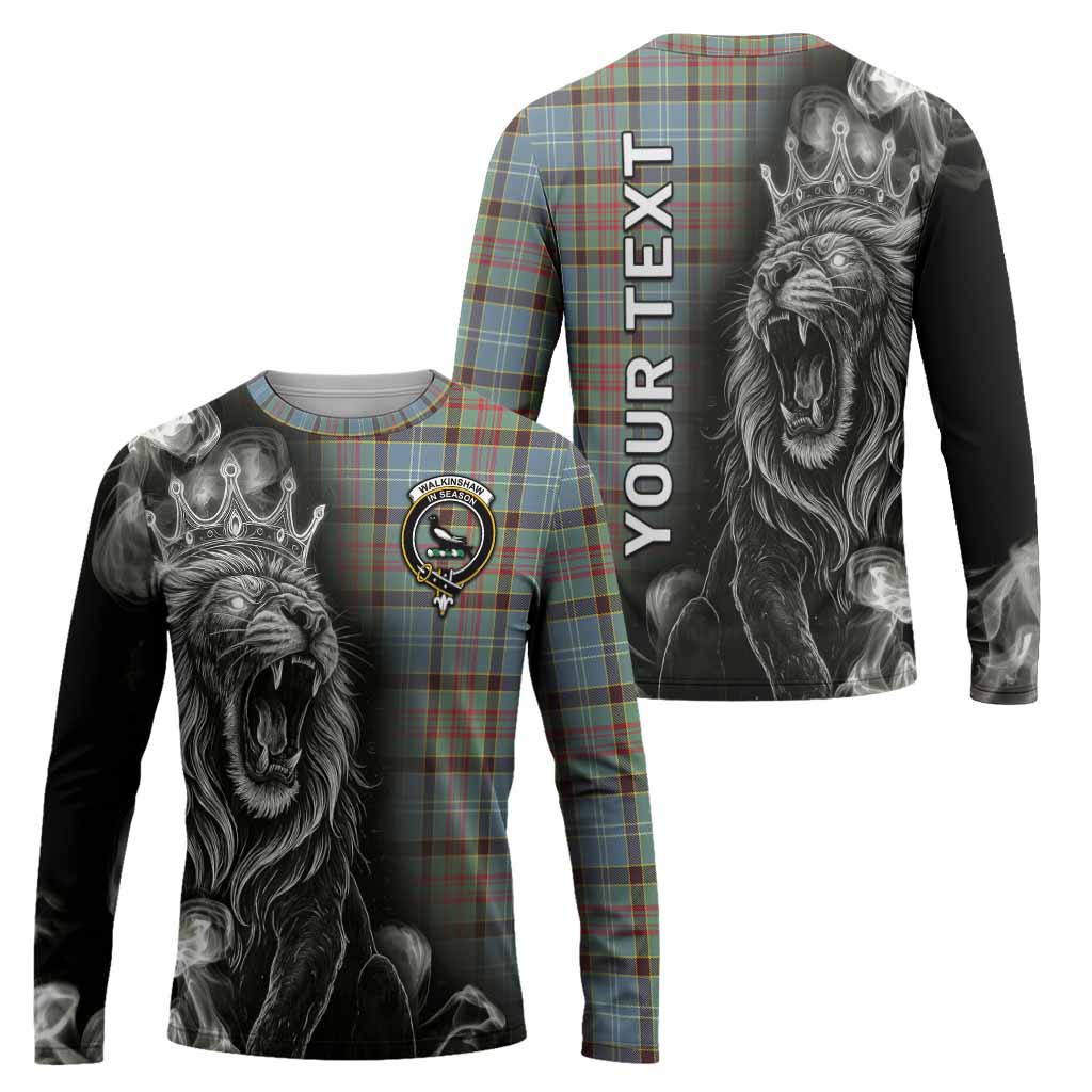 Walkinshaw Tartan Long Sleeve T-Shirt Roaring Lion Heritage