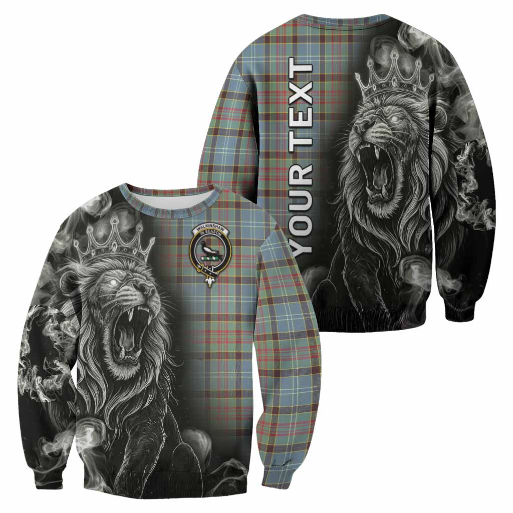 Walkinshaw Tartan Sweatshirt Roaring Lion Heritage