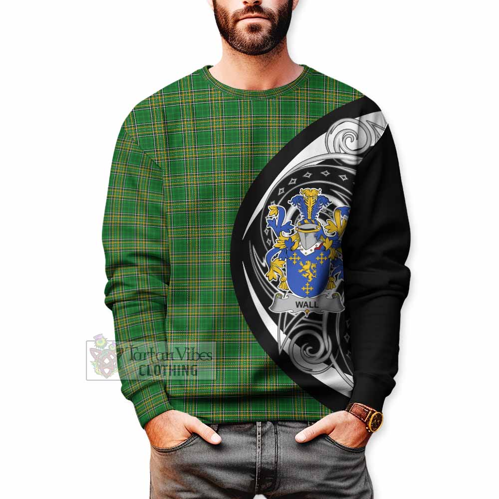 Tartan Vibes Clothing Wall Irish Clan Sweatshirt Celtic Circle Style