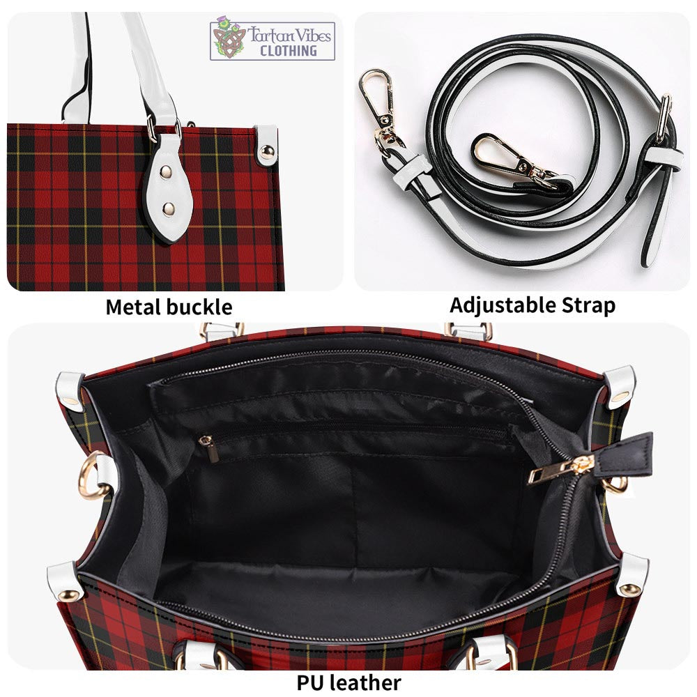 Tartan Vibes Clothing Wallace Tartan Luxury Leather Handbags