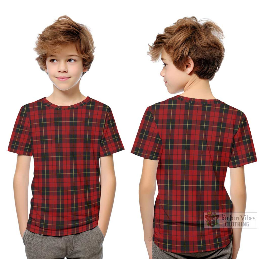 Wallace Tartan Kid T-Shirt Youth XL Size14 - Tartanvibesclothing Shop