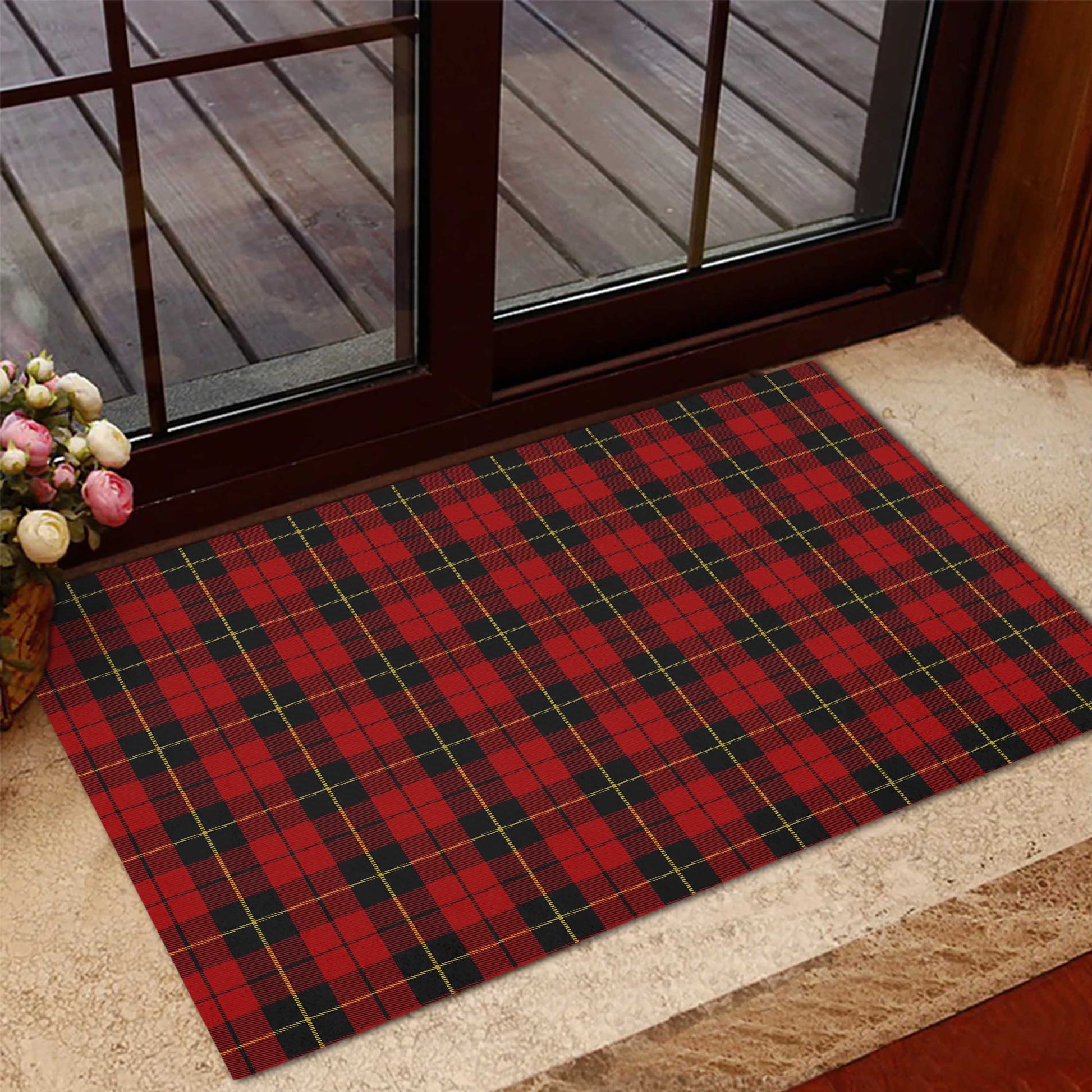 Wallace Tartan Door Mat - Tartanvibesclothing Shop