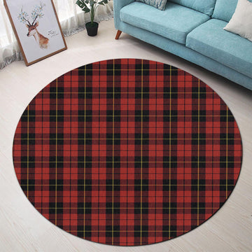 wallace-tartan-round-rug
