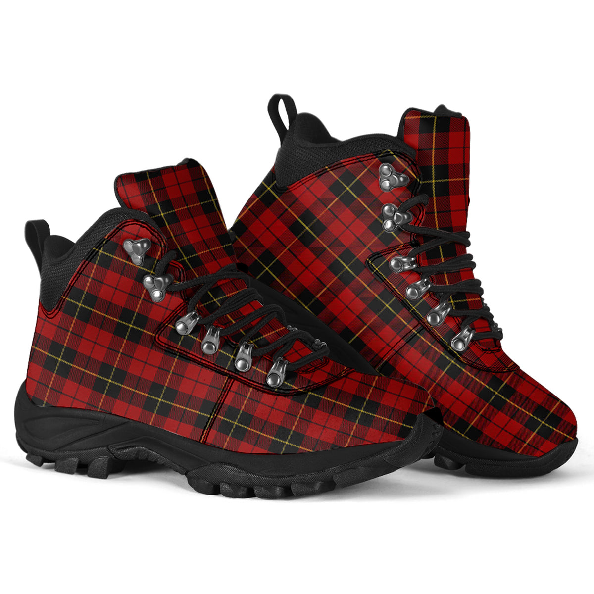 Wallace Tartan Alpine Boots - Tartanvibesclothing