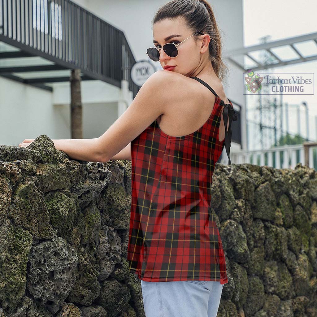 Tartan Vibes Clothing Wallace Tartan Loose Halter Neck Camisole