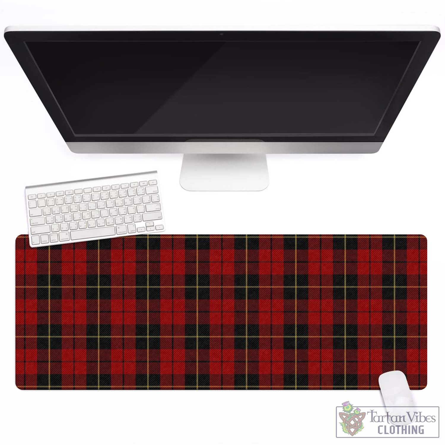 Tartan Vibes Clothing Wallace Tartan Mouse Pad