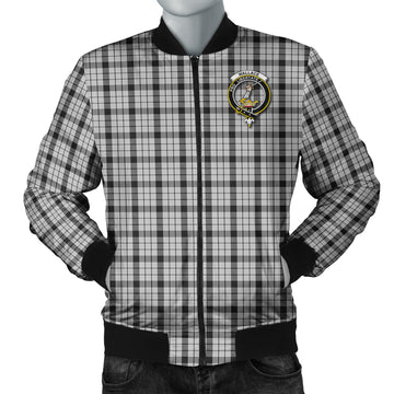 Wallace Dress Tartan Bomber Jacket with Family Crest
