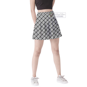 Wallace Dress Tartan Women's Plated Mini Skirt