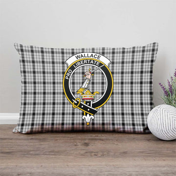 Wallace Dress Tartan Pillow Cover with Family Crest
