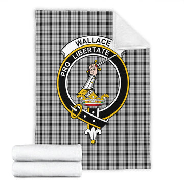 Wallace Dress Tartan Blanket with Family Crest