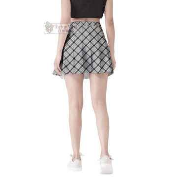 Wallace Dress Tartan Women's Plated Mini Skirt