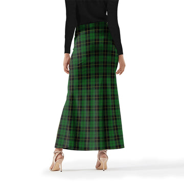 Wallace Hunting Tartan Womens Full Length Skirt
