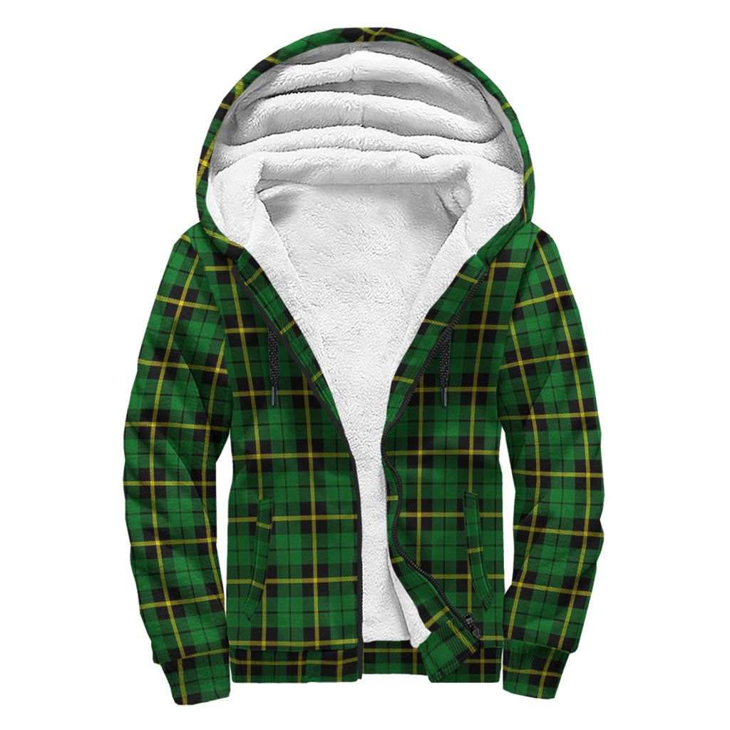 wallace-hunting-green-tartan-sherpa-hoodie