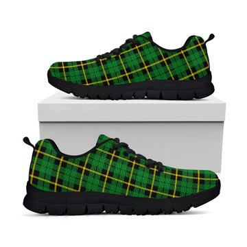 Wallace Hunting Green Tartan Sneakers