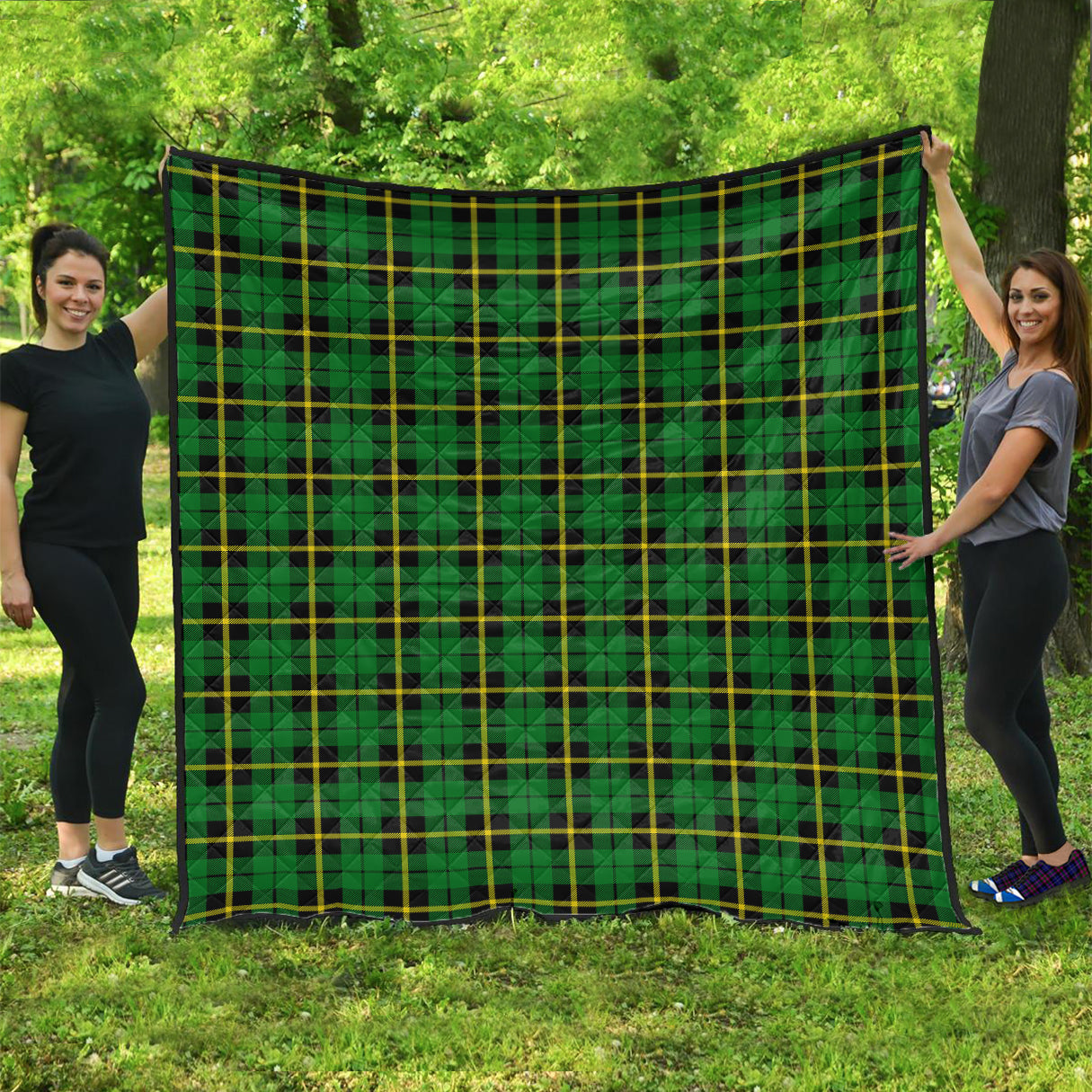 wallace-hunting-green-tartan-quilt