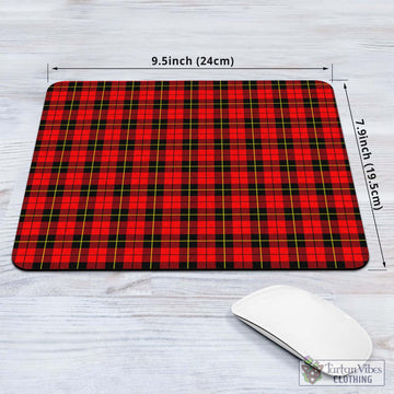 Wallace Hunting Red Tartan Mouse Pad
