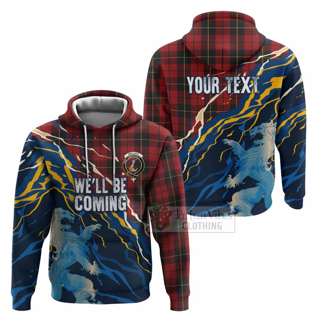 Wallace Scotland Tartan Hoodie WC2026 Football - We'll Be Coming