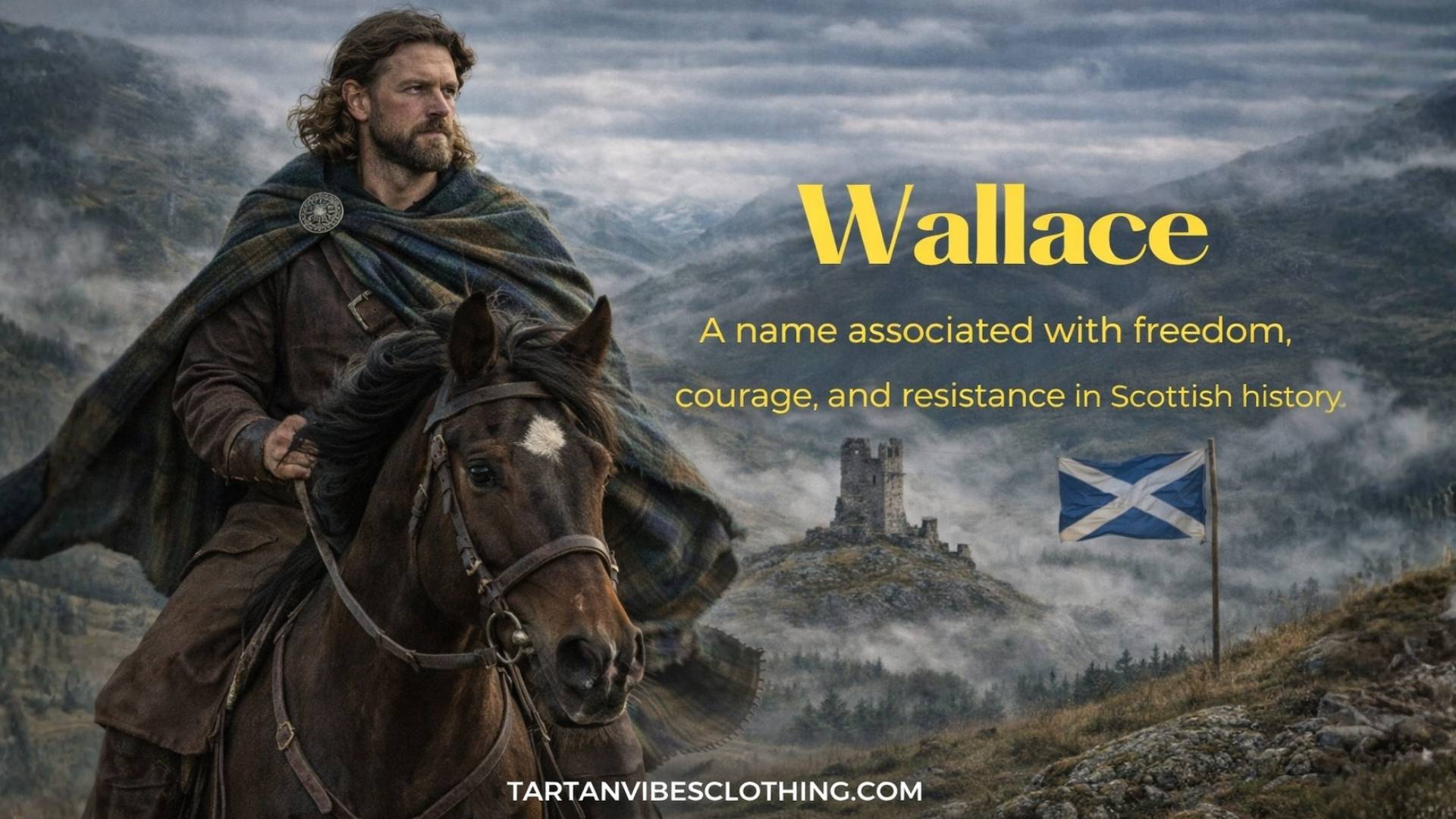 Wallace Scottish surname tied to courage freedom and historic resistance