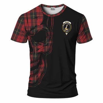 Wallace Tartan Crest T-Shirt Scottish To The Bone