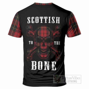 Wallace Tartan Crest T-Shirt Scottish To The Bone
