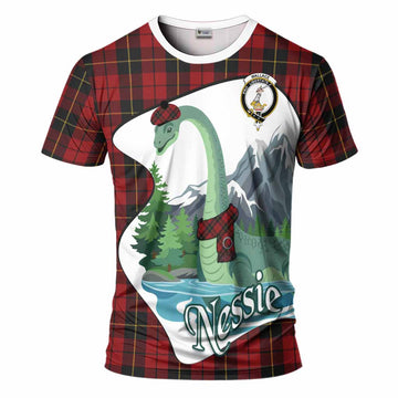 Wallace Tartan Family Crest T-Shirt Nessie Scottish Loch Ness Monster