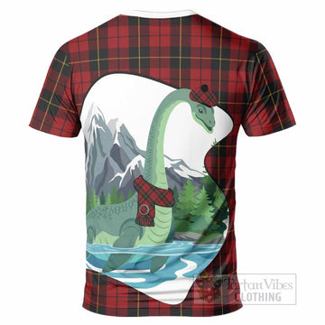 Wallace Tartan Family Crest T-Shirt Nessie Scottish Loch Ness Monster
