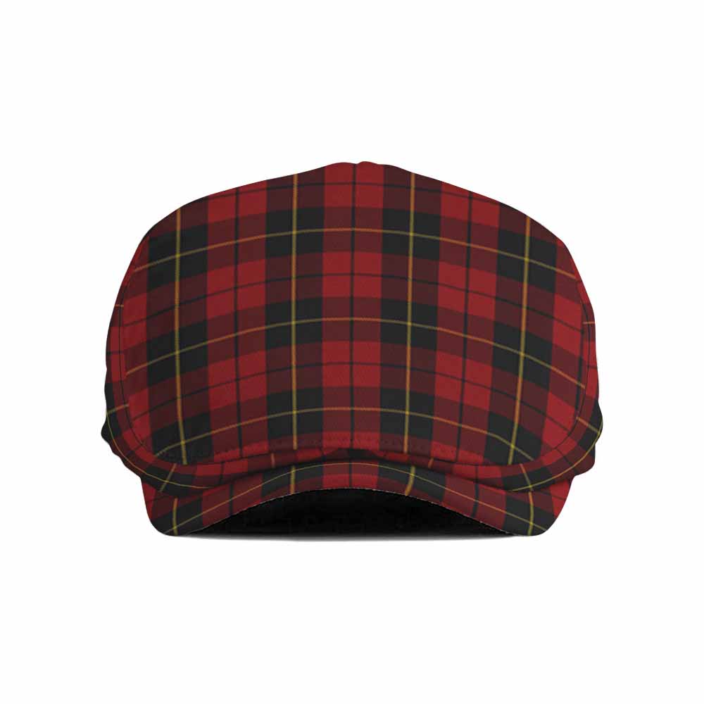 Wallace Tartan Jeff Cap, Tartan Flat Cap