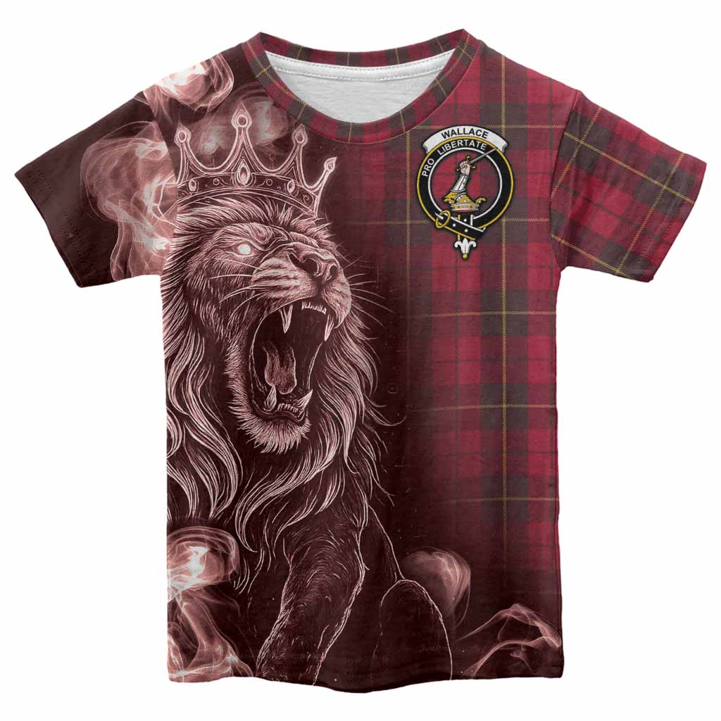 Wallace Tartan Kid T-shirt Roaring Lion Heritage